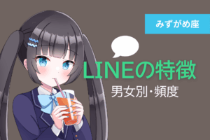水瓶座　LINE